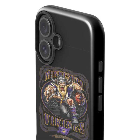 Liquid Blue NFL Minnesota Vikings Running Back iPhone 16 Impact Case